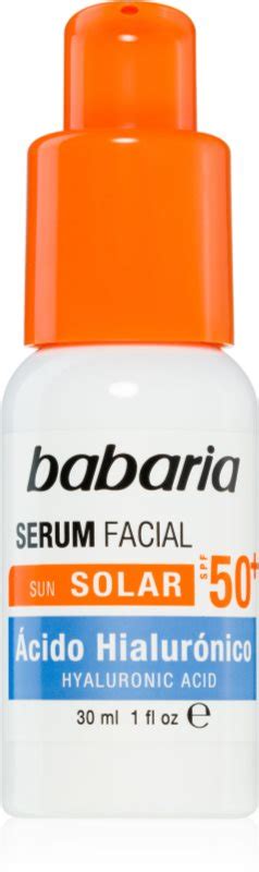 Babaria Sun Face Moisturizing Serum With High Sun Protection Notino Ie