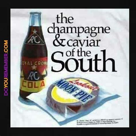 Rc Cola And Moon Piechampagne And Caviar Of The South Food Moon