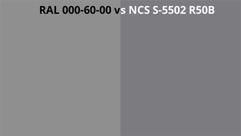 Ral 000 60 00 Vs Ncs S 5502 R50b Ral Colour Chart Uk