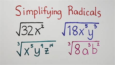 A 3 Radicals Problems Answers For Quizzes And Worksheets Quizizz