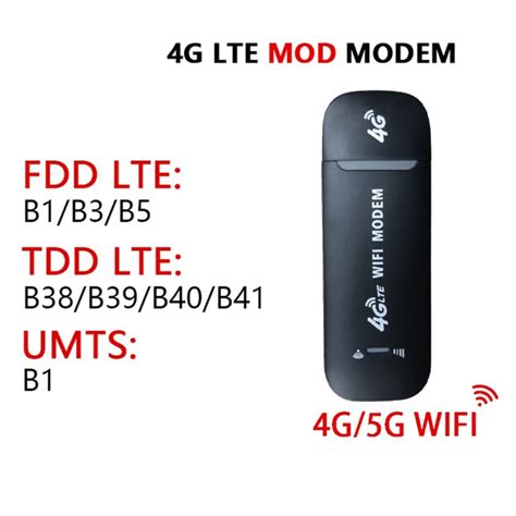 Dongle Adaptateur WiFi 4G LTE Modem USB Sans Fil Grandado