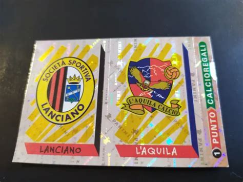 FIGURINA CALCIATORI PANINI 2000 SCUDETTO LANCIANO N 740 NUOVA VELINA