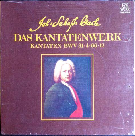 Bach Das Kantatenwerk Bwv Vinyl Schallplatte