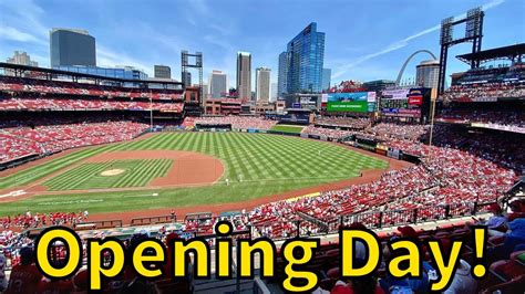 Cardinals Opening Day Preview Youtube