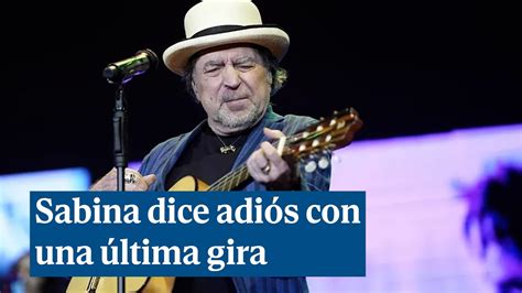 Joaquín Sabina anuncia una última gira a lo grande en 2025 pero piensa