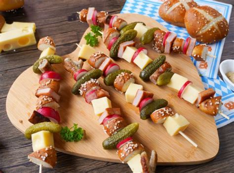 Brotzeit Spie E Als Oktoberfest Fingerfood