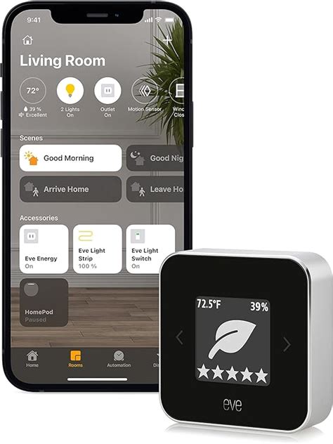 Amazon Eve Room Indoor Air Quality Sensor To Monitor Air Quality