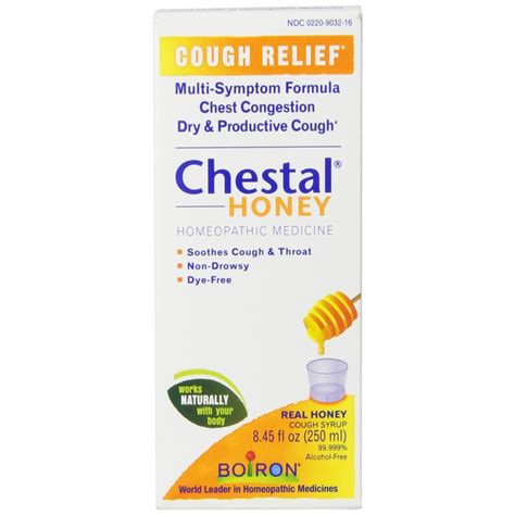 Homeopathic Cough Syrup Chestal Honey 250 Ml Boiron Babyonline Hk