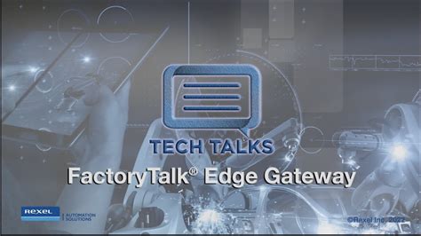 Factorytalk Edge Gateway Youtube