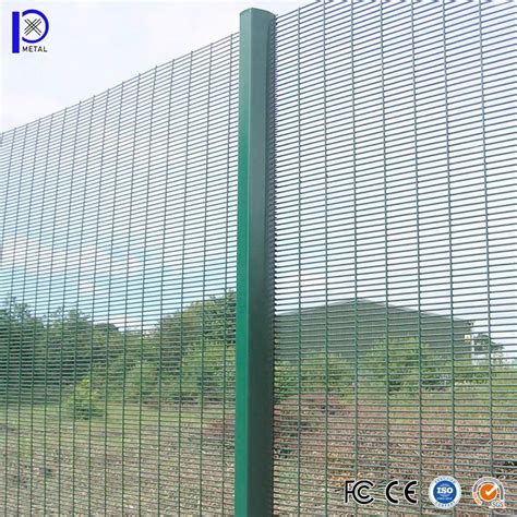 Pengxian 40 X 40 Mm Column 2 4meters Galvanized Panel High 358 Security