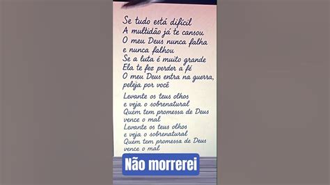 Não Morrerei Enquanto A Promessa Não Se Cumprir - não morrerei enquanto a promessa não se cumprir quem tem promessas de ...