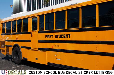 School Bus Lettering How To Letter A School Bus For Compliance Sch