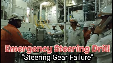 What To Do During Steering Gear Failure Emergency Steering Procedure