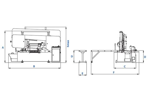 Car Full Automatic Double Column Hydraulic Bandsaw Machine