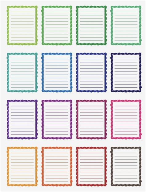 printable blank note cards   occasions artofit