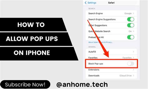 How To Allow Pop Ups On Iphone A Complete Guide For Ios Users