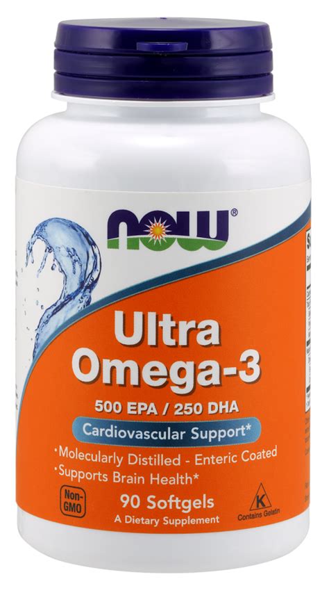 NOW Ultra Omega 3 Купить NOW Foods Ультра Омега 3 в Москве