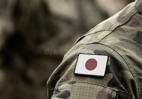 Bandera De Jap N En Uniforme Militar Ej Rcito Tropas Soldado Collage