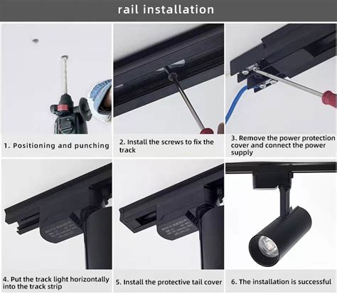 Commercial Track Lights Cob W W Spot Led Rail Light Spotlights