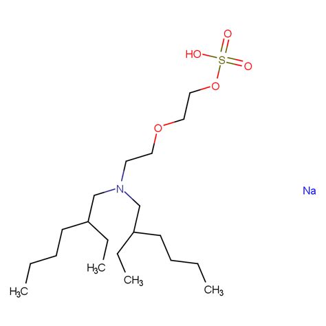 Poly Oxy Ethanediyl A Sulfo W Bis Ethylhexyl Amino Ethoxy