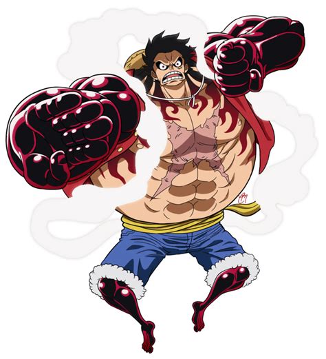 Image - Gear fourth luffy by cmartworkxl-datl5da.png | Game Ideas Wiki ...