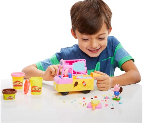 Play Doh Winka Peppa Samoch D Z Lodami Zabawki Plastyczne I