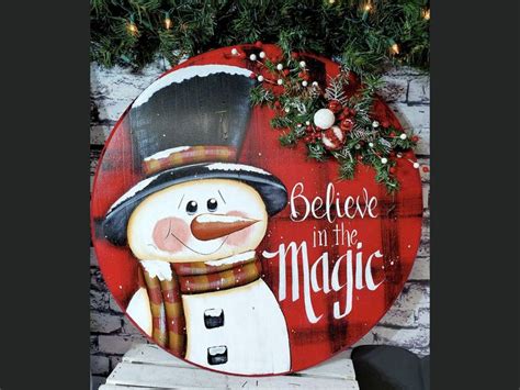 Pin By Tammy Mast On Snowmen Christmas Paintings Christmas Signs