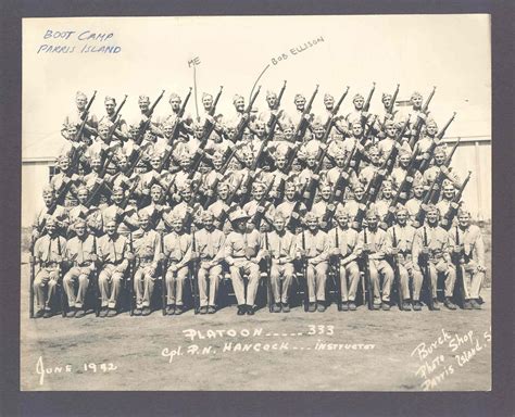 Parris Island 1943 Hq224usmc Honoring The Men Of The Hq Company