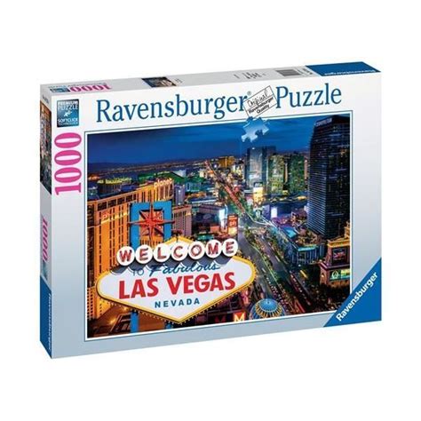 Puzzle 1000 P Ravensburger Las Vegas Paysage Et Nature