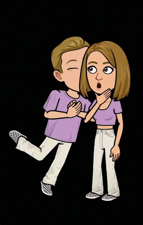 Pin On Matching Bitmojis