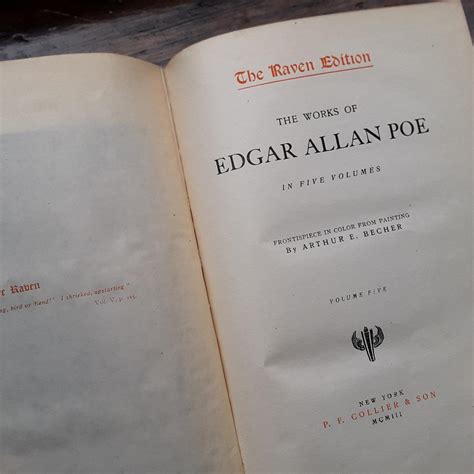 The Works Of Edgar Allan Poe Vol V By Poe Edgar Allan Good