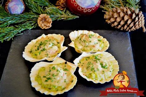 Coquilles Saint Jacques à la fondue de poireaux Petits Plats Entre Amis