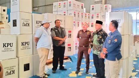 Kpu Pamekasan Pastikan Semua Logistik Pemilu Aman Dan Sudah Siap