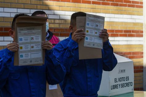 Personas en prisión preventiva emiten voto para Edoméx y Coahuila