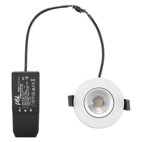 Spot Led Encastr Luxolum W Cct Bbc Dimmable Blanc