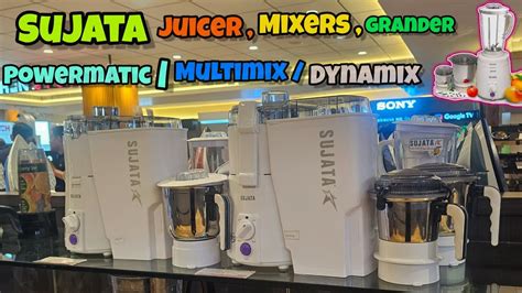 Sujata Juicer Mixer Grinder Powermatic Plus Multimix Dynamix