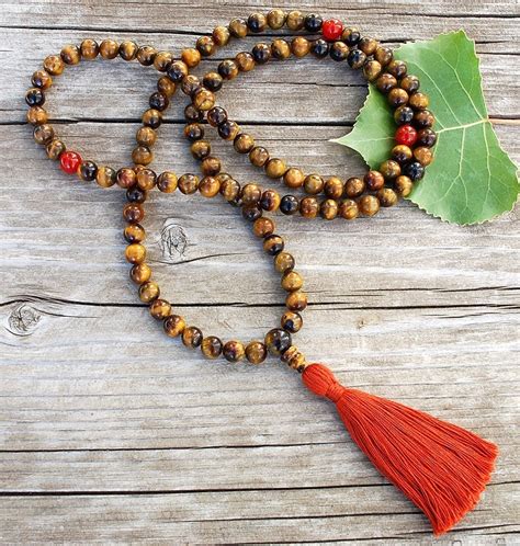 Tigers Eye Mala Prayer Beads