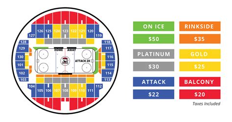 Ontario Reign Seating Chart