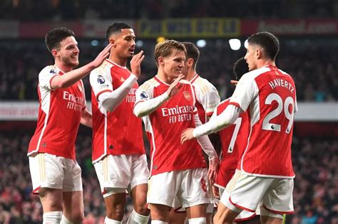 Arsenal Player Ratings Vs Newcastle As Odegaard Shines Havertz Superb