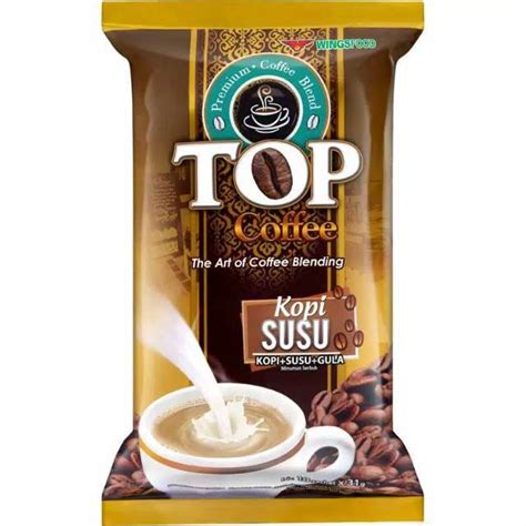 Jual Top Coffe Kopi Mocca Kopi Susu Kopi Susu Kental Manis Sachet 30