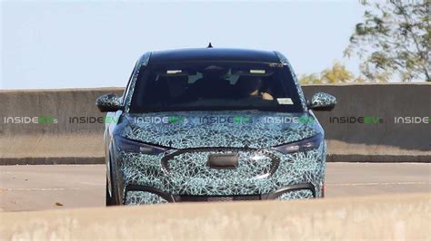 Ford Mustang Inspired Electric Crossover Caught Almost Camo Free