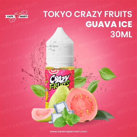 Tokyo Guava Ice Ml Mg Crazy Fruits Guava Ice Price In Pakistan