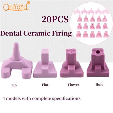 Pcs Dental Ceramic Firing Pink Pegs Dental Lab For Single Porcelain