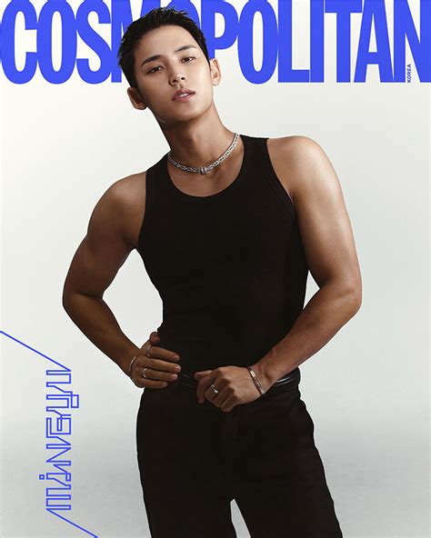 Seventeen S Mingyu Covers Cosmopolitan Korea December Issue