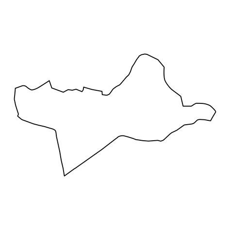 Wadi al Shatii district map, administrative division of Libya. Vector illustration. 36147640 ...