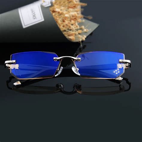 2020 New Arrivals Anti Blue Light Optical Glasses And Rimless Frame Reading Glasses Buy Lentes