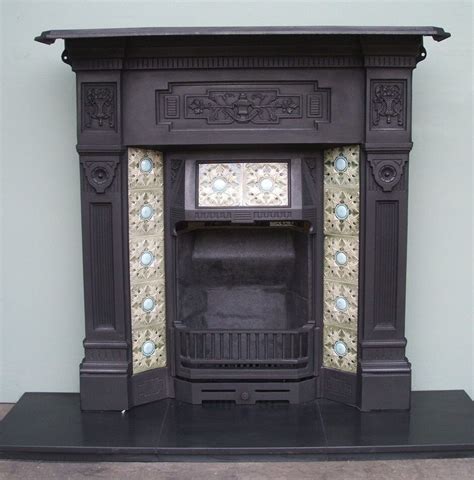 English fireplace — from Georgian era to Art Nouveau