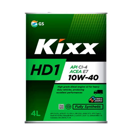 Kixx 10W40 HD1 API CI-4 - Lubricantes Kixx Chile