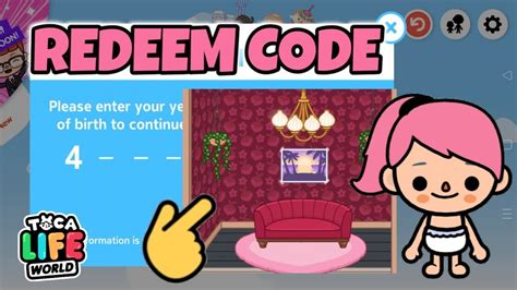 🤯 Redeem For Free Item Code 🤯 Unlock All Items Toca Boca 2023 Youtube