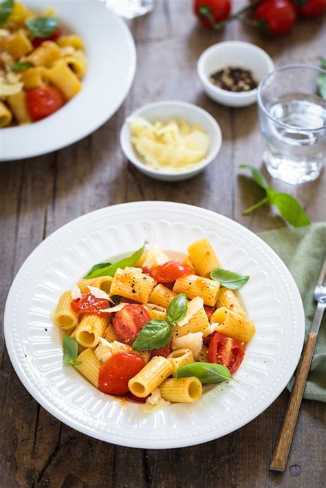 P Tes Aux Tomates Cerise Recette Italienne Un D Jeuner De Soleil